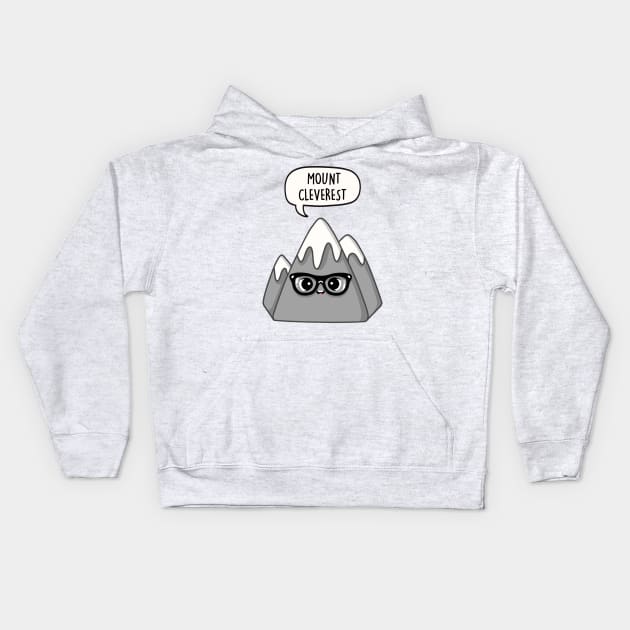 Mount Cleverest Kids Hoodie by LEFD Designs